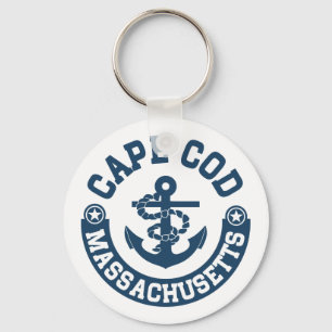 Cape Cod Massachusetts Keychain
