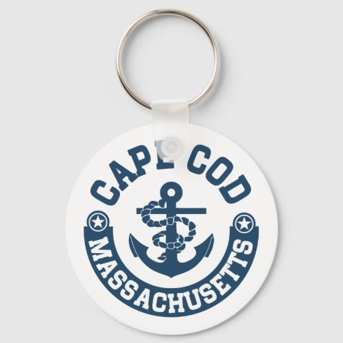 Cape Cod Massachusetts Keychain