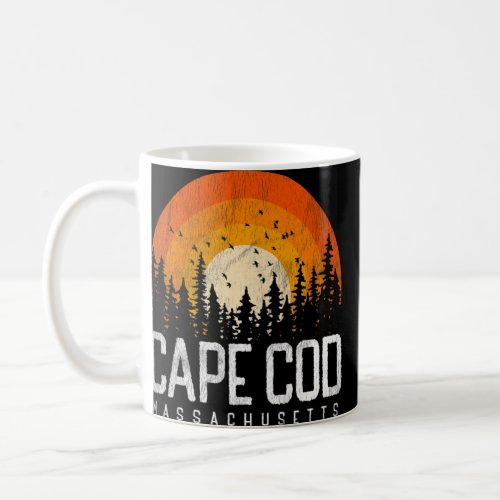 Cape Cod Massachusetts MA  Vintage 80s 90s Retro  Coffee Mug