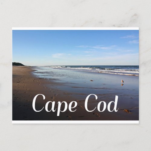 Cape Cod Massachusetts Nauset Beach Postcard
