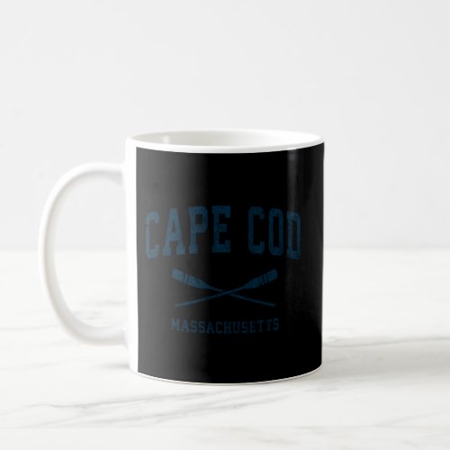 Cape Cod Massachusetts Nautical Paddles Sports Oar Coffee Mug