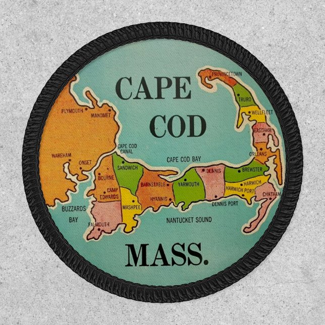 Cape Cod, Massachusetts Patch (Front)