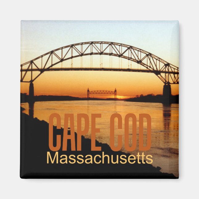 Cape Cod Massachusetts Photo Souvenir Magnets (Front)
