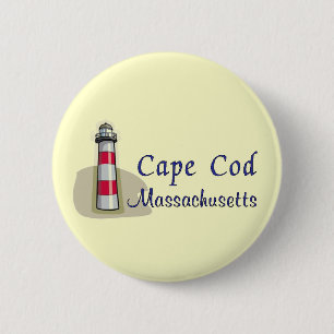 Cape Cod Massachusetts Pinback Button
