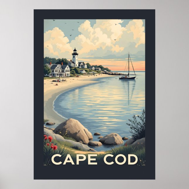 Cape Cod Massachusetts Poster (Front)