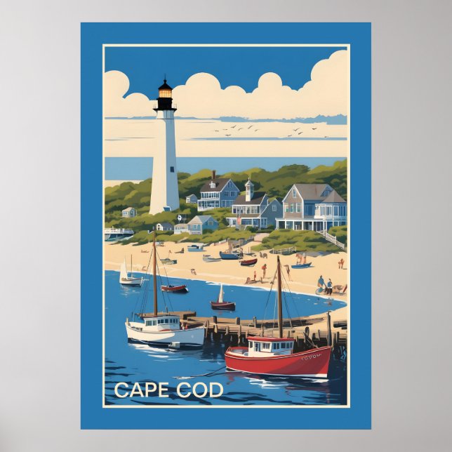 Cape Cod Massachusetts Poster (Front)