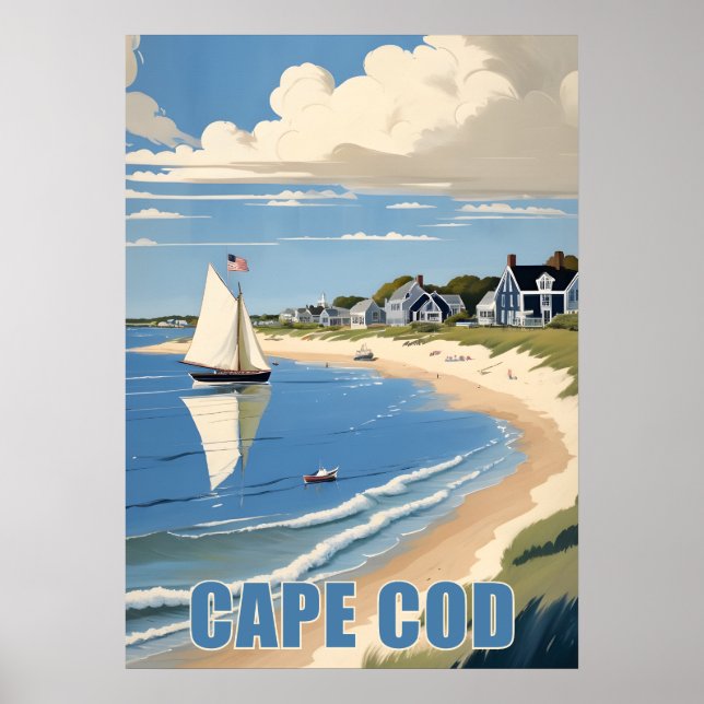 Cape Cod Massachusetts Poster (Front)