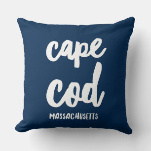 Cape Cod Massachusetts Throw Pillow