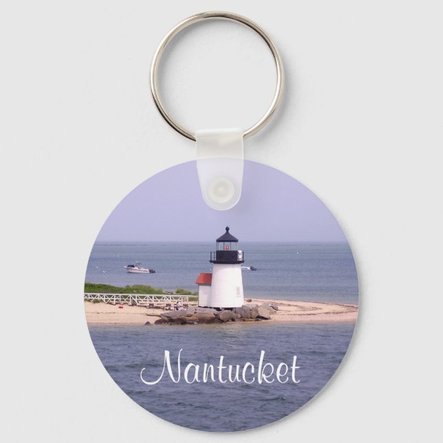Cape Cod Nantucket MA Lighthouse Key Chain (Front)