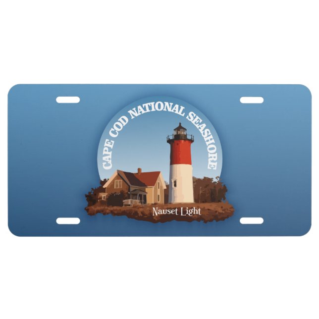 Cape Cod National Seashore License Plate (Front)