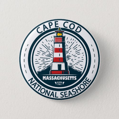 Cape Cod National Seashore Massachusetts Badge Button