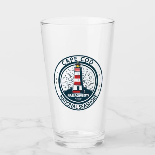 Cape Cod National Seashore Massachusetts Badge Glass
