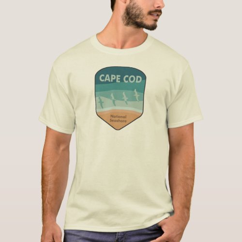 Cape Cod National Seashore Massachusetts Seagulls T_Shirt