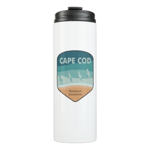 Cape Cod National Seashore Massachusetts Seagulls Thermal Tumbler