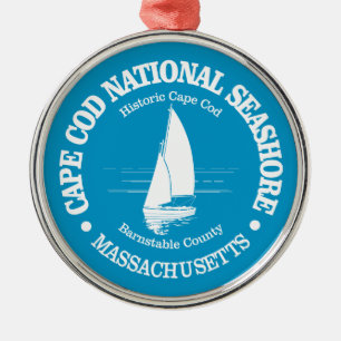 Cape Cod NS (sailboat) Metal Ornament