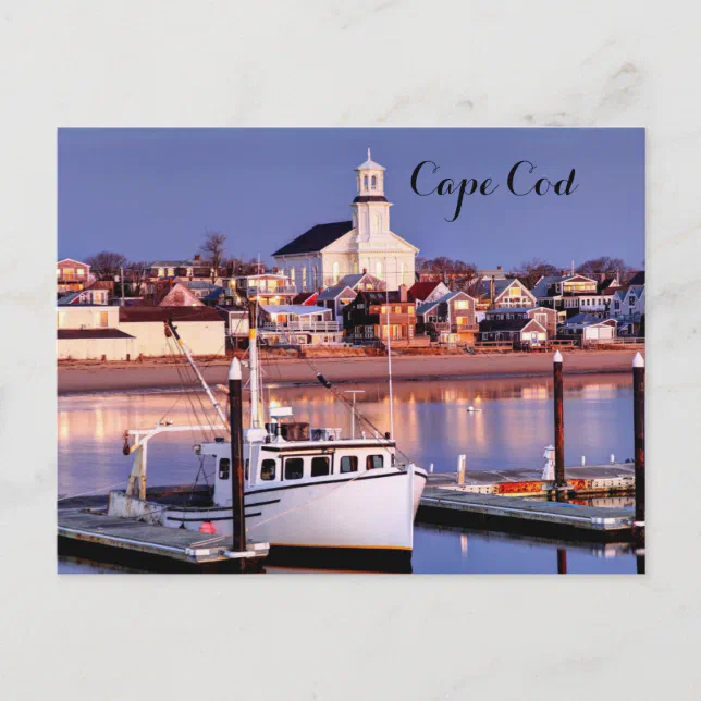 CAPE COD POSTCARD | Zazzle