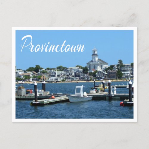 Cape Cod Provincetown MA Post Card