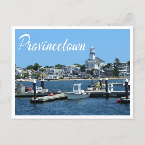 Cape Cod Provincetown MA Post Card