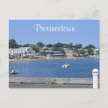 Cape Cod  Provincetown Massachusetts Post Card by luvtravel at Zazzle