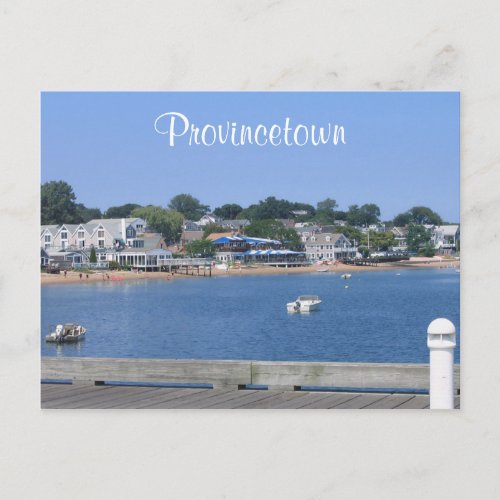 Cape Cod Provincetown Massachusetts Post Card