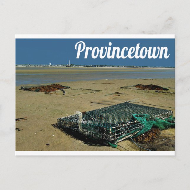 Cape Cod Provincetown Massachusetts Post Card (Front)