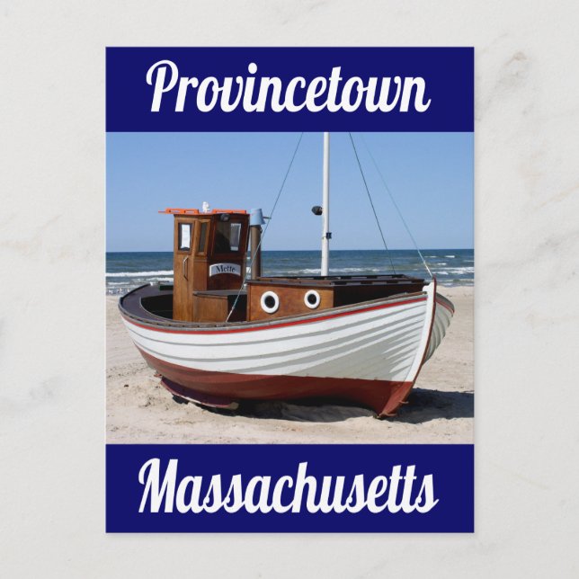 Cape Cod,Provincetown, Massachusetts  Postcard (Front)