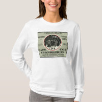 Cape Cod Puritan Brand Cranberry Label