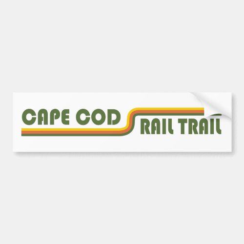 Cape Cod Rail Trail Bumper Sticker