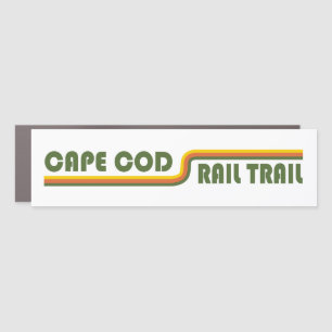 Cape Cod Rail Trail Car Magnet