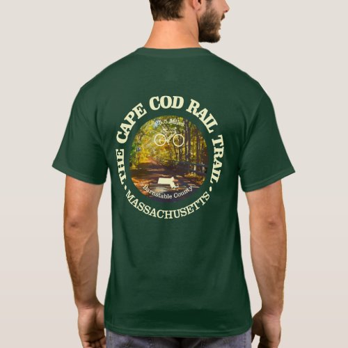 Cape Cod Rail Trail cycling c T_Shirt