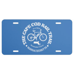 Cape Cod Rail Trail (cycling) License Plate