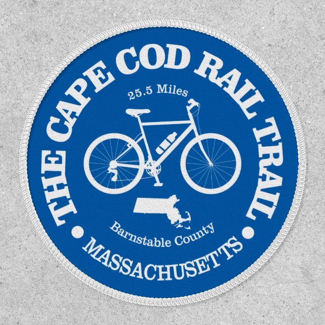 Cape Cod Rail Trail (cycling)  Patch (Front)