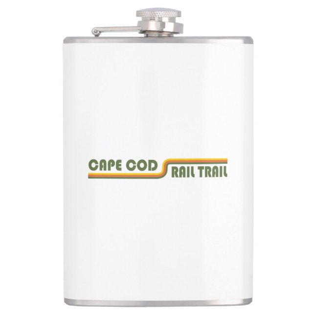 Cape Cod Rail Trail Flask (Front)