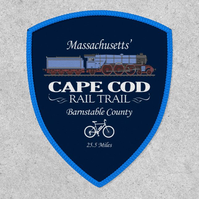 Cape Cod Rail Trail (RT2) Patch (Front)