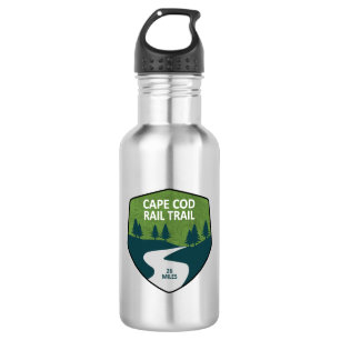 Cape Cod Rail Trail Stainless Steel Water Bottle
