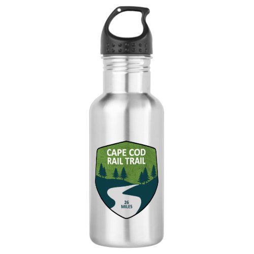 Cape Cod Rail Trail Stainless Steel Water Bottle