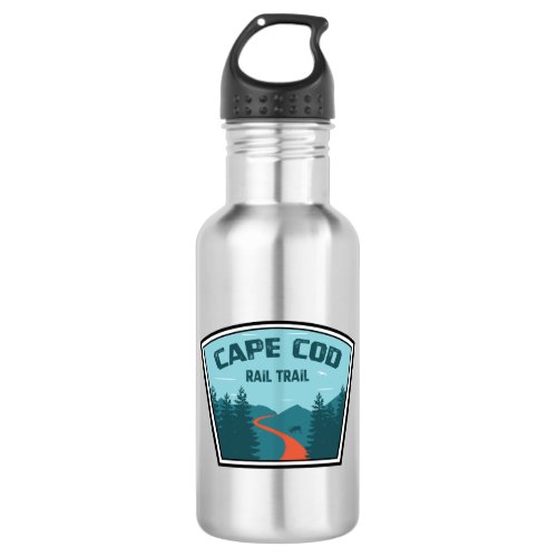 Cape Cod Rail Trail Stainless Steel Water Bottle