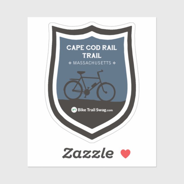 Cape Cod Rail Trail Sticker (Sheet)
