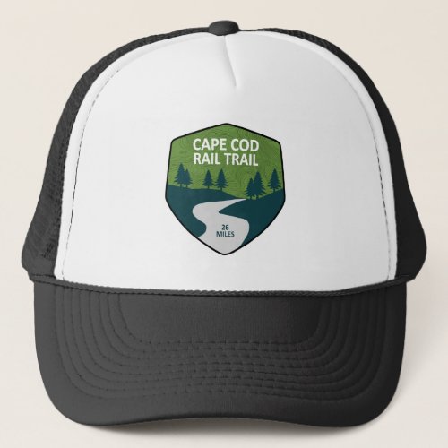 Cape Cod Rail Trail Trucker Hat