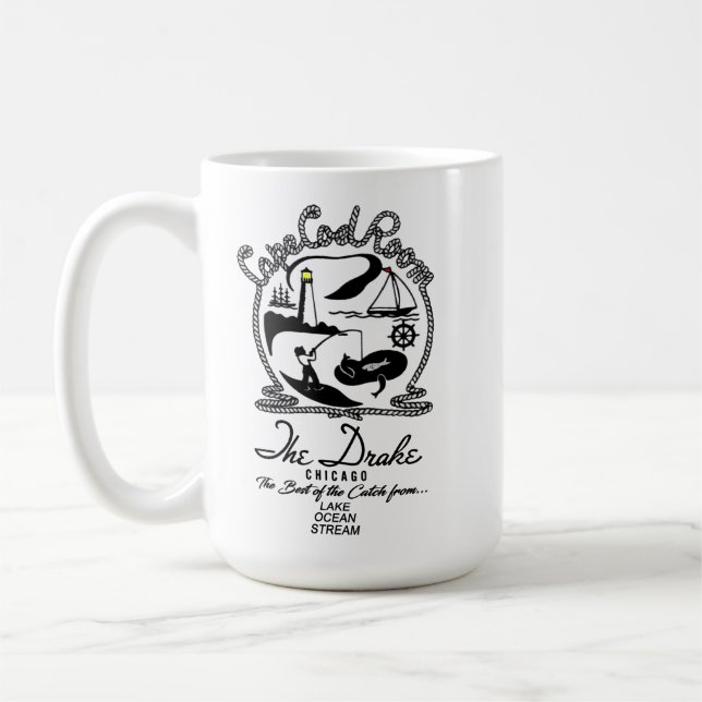 Cape Cod Room, The Drake Hotel, Chicago, Illinois Coffee Mug (Left)