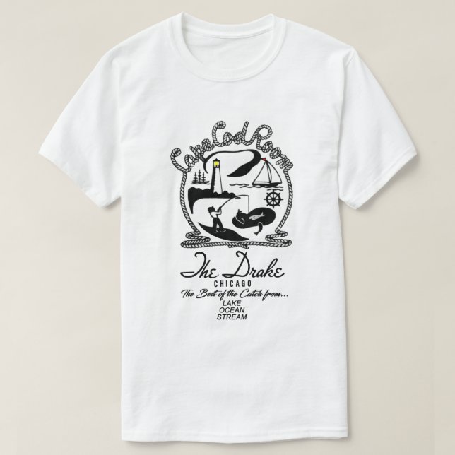 Cape Cod Room, The Drake Hotel, Chicago, Illinois T-Shirt (Design Front)