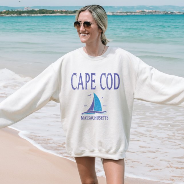 Cape Cod Sailing Vacation Sweatshirt (Creator Uploaded)