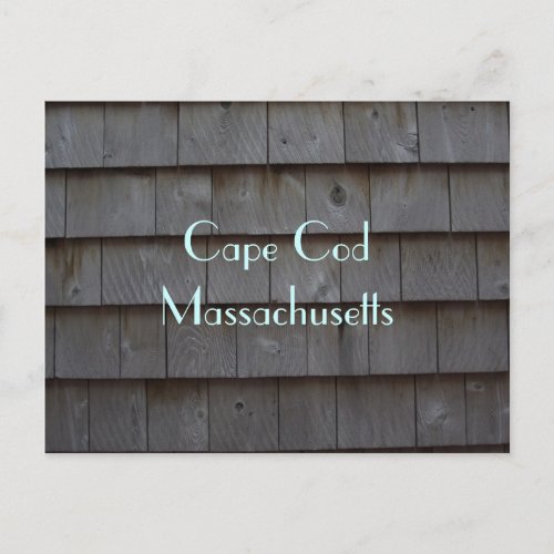 Cape Cod Shingles Customizable Postcard
