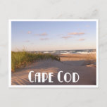 Cape Cod Sunrise Over Beach, Massachusetts, Usa Postcard at Zazzle