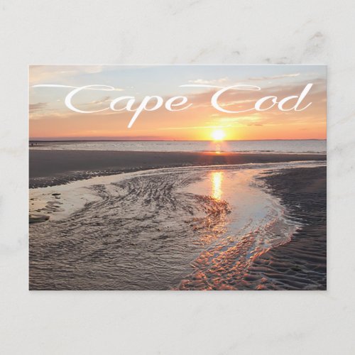 Cape Cod Sunrise Provincetown MA Post Card