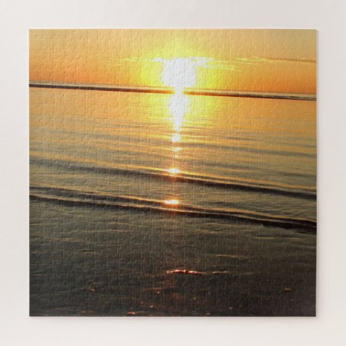 Cape Cod Sunset Photography Jigsaw Puzzle