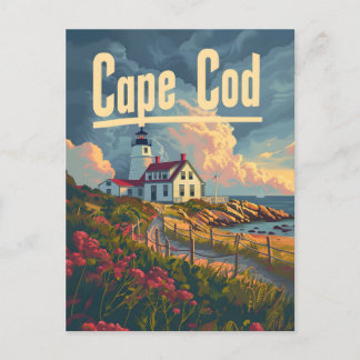 Cape Cod Vintage Postcard