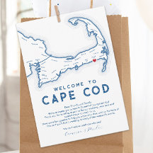 Cape Cod Wedding Welcome Letter Weekend Itinerary