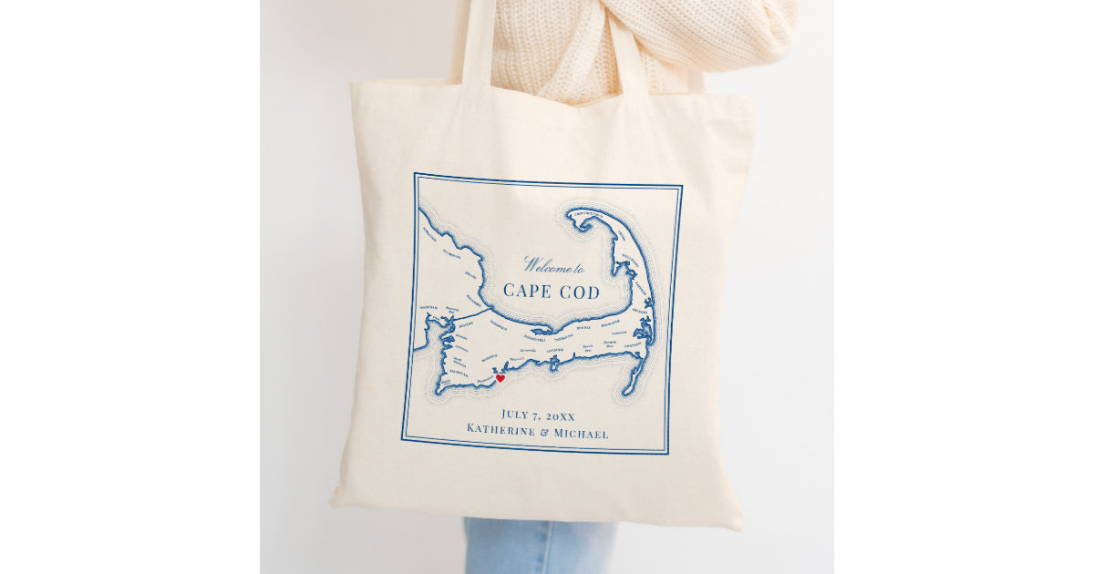 Custom Design Ogunquit Beach Tote