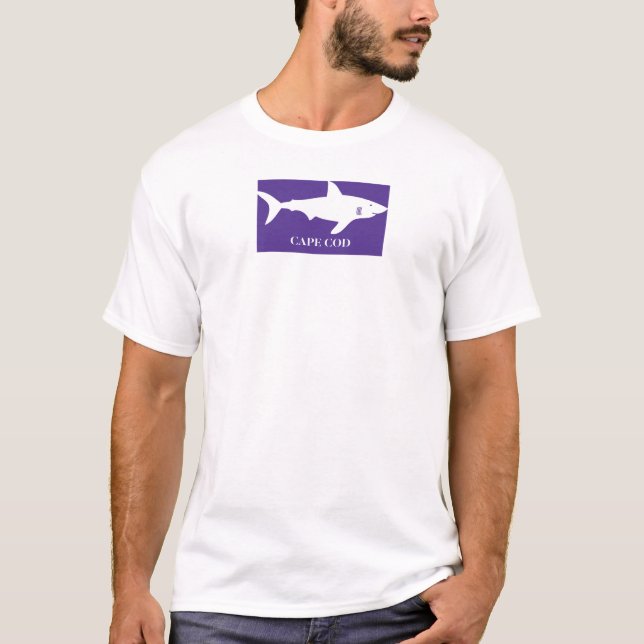 cape cod white T-Shirt (Front)